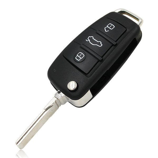 Audi klapsleutel 3 knoppen Keyless GO 433Mhz chip:ID48 P-N 8V0 837 220 D - 8V0837220D OEM product