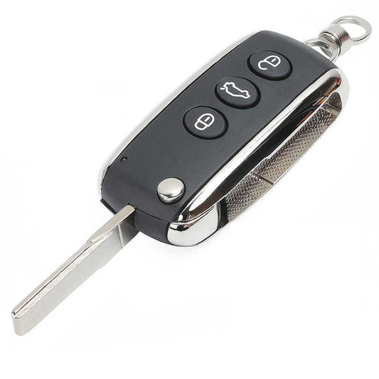 Bentley klapsleutel 3 Knoppen Keyless GO 434Mhz Chip: ID46