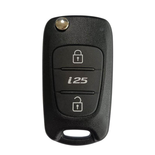 Hyundai i25 2010+ klapsleutel 2 knoppen OEM orgineel product