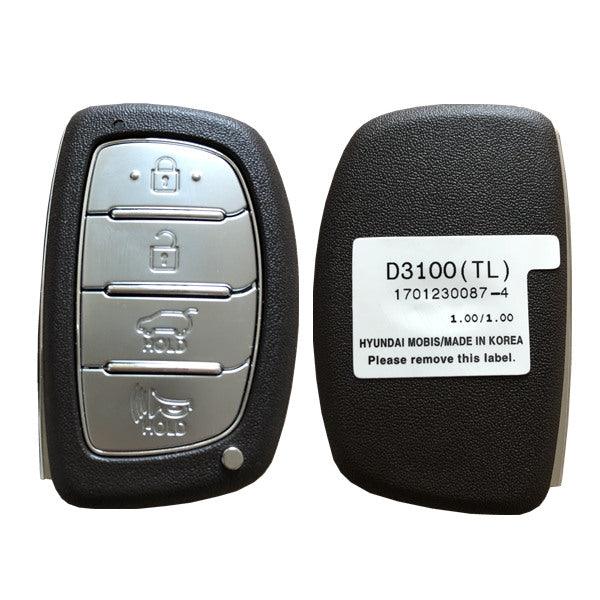 Hyundai Tucson 2016-2017 Smartkey 4 knoppen 433Mhz 95440-D3100 OEM orgineel product