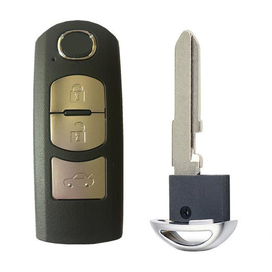 Mazda Smartkey 3 knoppen 433Mhz Model: SKE13E-01