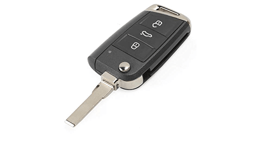 Volkswagen klapsleutel 3 knoppen Keyless GO 434 Mhz(P-N:5G6 959 752 AB)