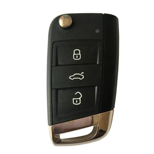 Volkswagen Passat klapsleutel 3 knoppen Keyless GO 434 Mhz(P-N:56D 959 752)