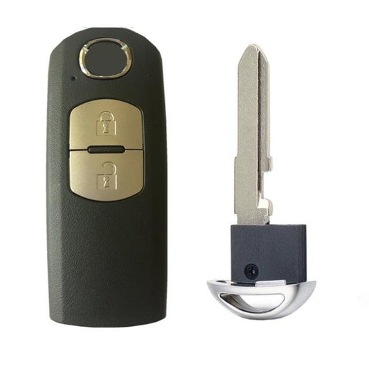 Mazda Smartkey 3 knoppen 433Mhz Model: SKE13E-01