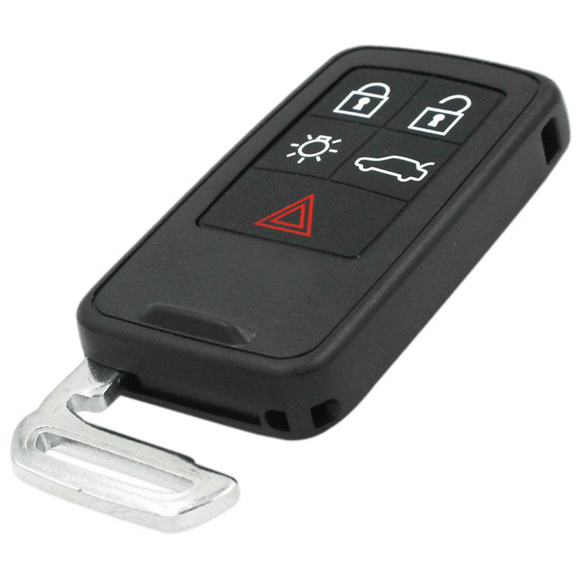 Volvo Smartkey 5 knoppen 433Mhz chip: ID46-PCF7945-7953