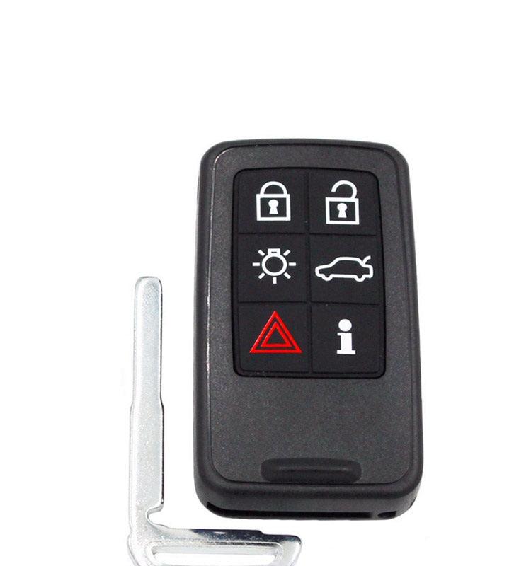 Volvo Smartkey behuizing 6 knoppen. Sleutelblad:HU 101